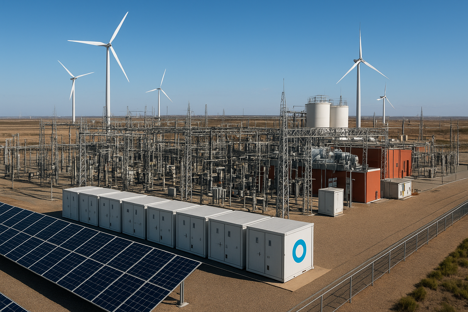 Renewable Energy Facility in Arid Landscape.png